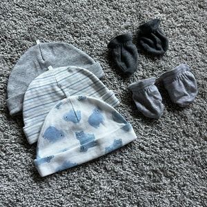 Beenie & Mitten Set